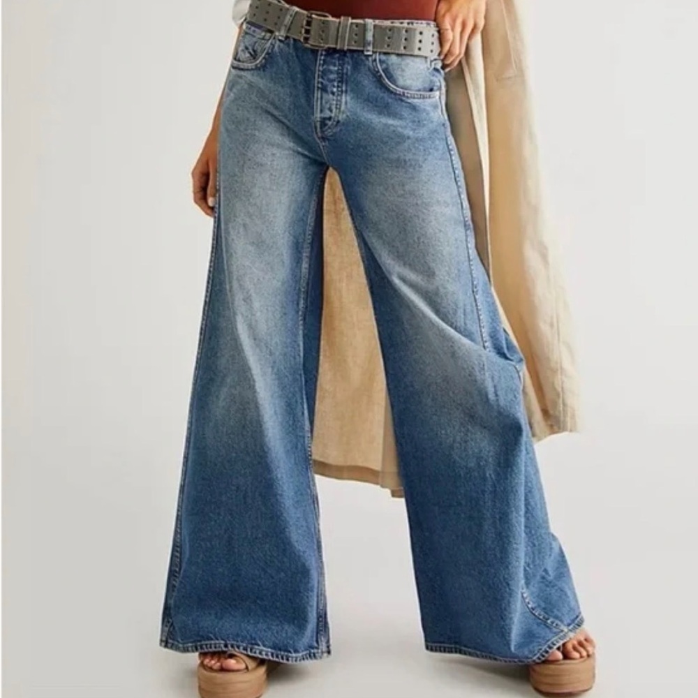 Free People We the Free Lovefool Low Rise Jeans
